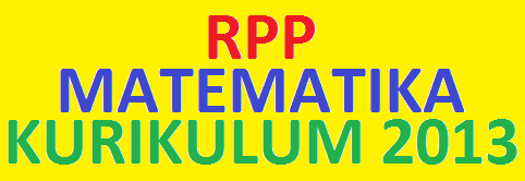 Download RPP Matematika SMA Kurikulum 2013 tahun 2014