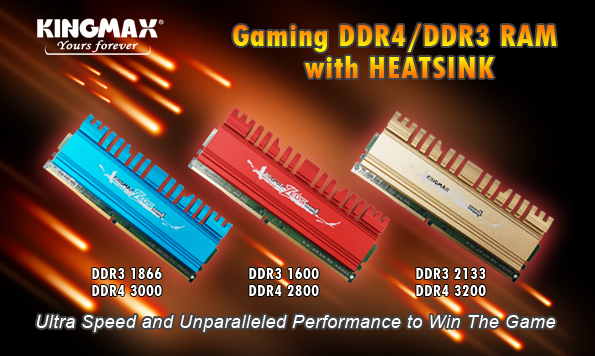 KINGMAX ZEUS DDR4 Gaming RAM