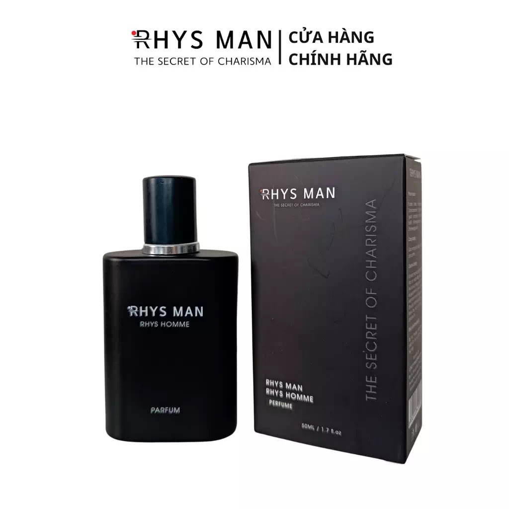 Nước hoa nam RHYS MAN cao cấp lịch lãm và cuốn hút dung tích 50ml Rhys Homme