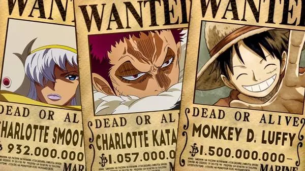 daftar bounty tertinggi di One Piece