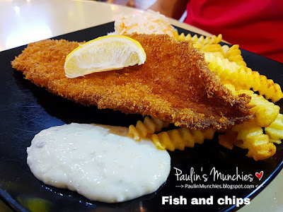 Fish (Breaded) and chips - Char-Grill Bar (at FoodClique) at Jurong East - Paulin's Munchies