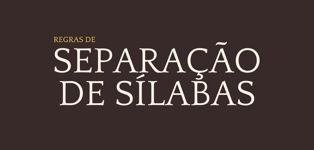 O que são encontros consonantais?