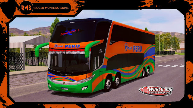 Transportes Ronco Perú, Skins World Bus Driving Simulator