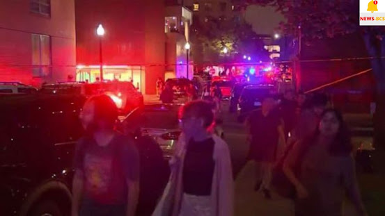 One person is injured after a package explosion at Northeastern University: the FBI is investigating.