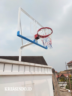 Tiang Basket pesanan Bpk Billy di Alam Sutra Tangerang