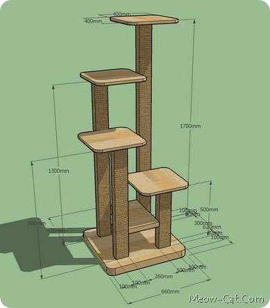 Build Your Own Cat Tree