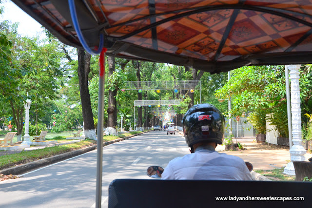 exploring Siem Reap via tuktuk