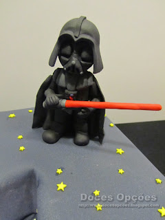 darth vader sugar paste cakes