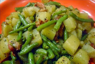 recipe Crockpot Ham, Green Beans & Potatoes