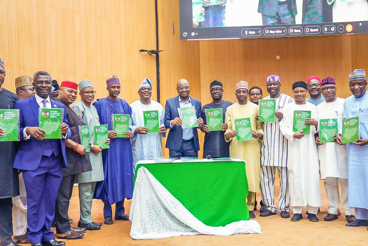 Minister of Digital Economy, Prof. Isa Ali Ibrahim, officially launches and unveils the National Blockchain Policy for Nigeria