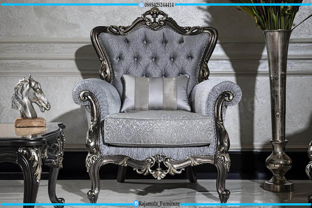 Sofa Tamu Mewah Jepara Ukiran Klasik Luxury Style RM-0991