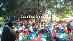 ramai-ramai berkunjung ke pantai bali lestari