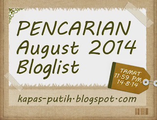 SEGMEN: Kapas Putih Julai Bloglist