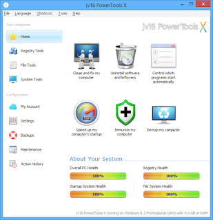 تنزيل برنامج اصلاح الريجستري jv16 PowerTools