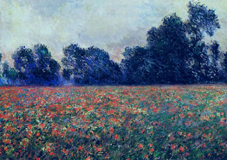 Poppies at Giverny, 1887.