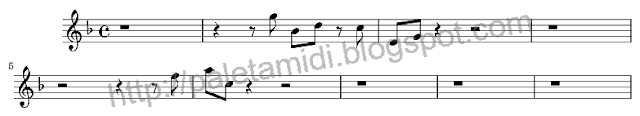 Partitura Temprano una mañana - Cancion popular inglesa