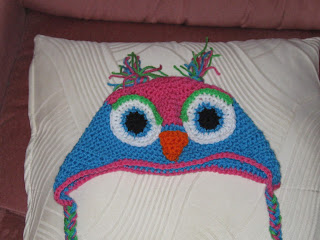 Free Crochet Owl Hat