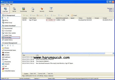 Download Game Pada Server Game Gacape 