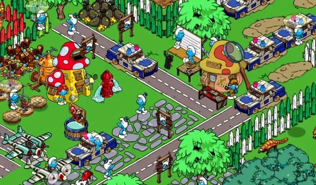 Smurfs' Village v1.4.5a Apk+Data [Unlimited Money