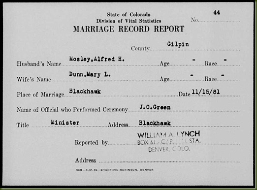 Alfred-H-Mosley-and-Mary-L-Dunn-marriage