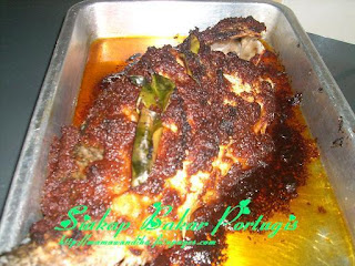 From the kitchen to his stomach: Ikan Bakar Ala Portugis