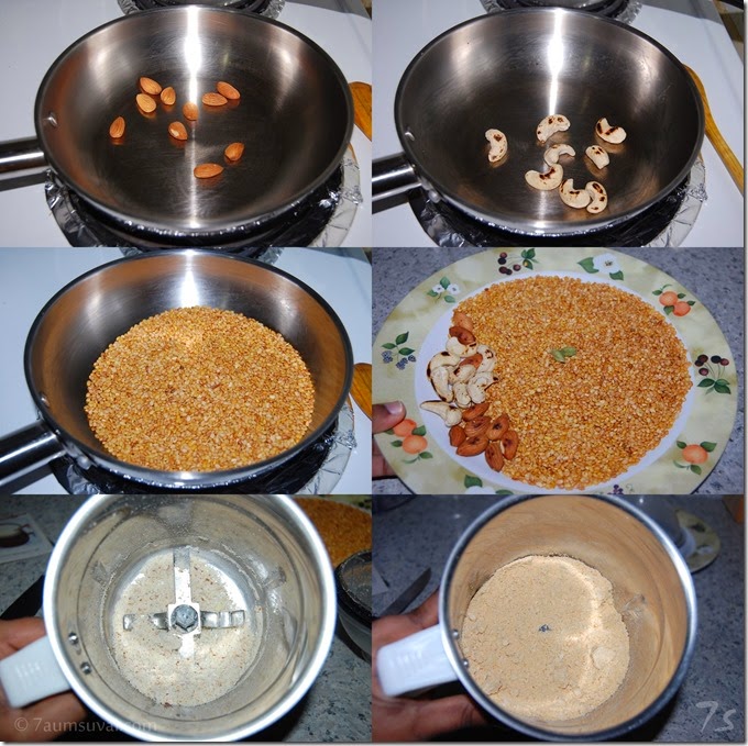 Moong dal kheer mix process