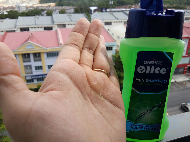 DASHING ELITE SHAMPOO LELAKI BERSIH DAN SIHAT DENGAN SATU CUCIAN