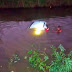 Carro é encontrado submerso em açude na BR-470 em Campos Novos