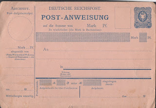 Deutsches Reich - Vaglia postali