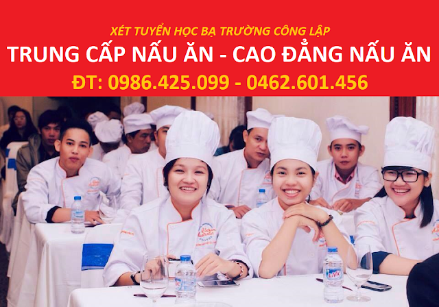 Đăng ký xét tuyển cao đẳng nấu ăn 2017