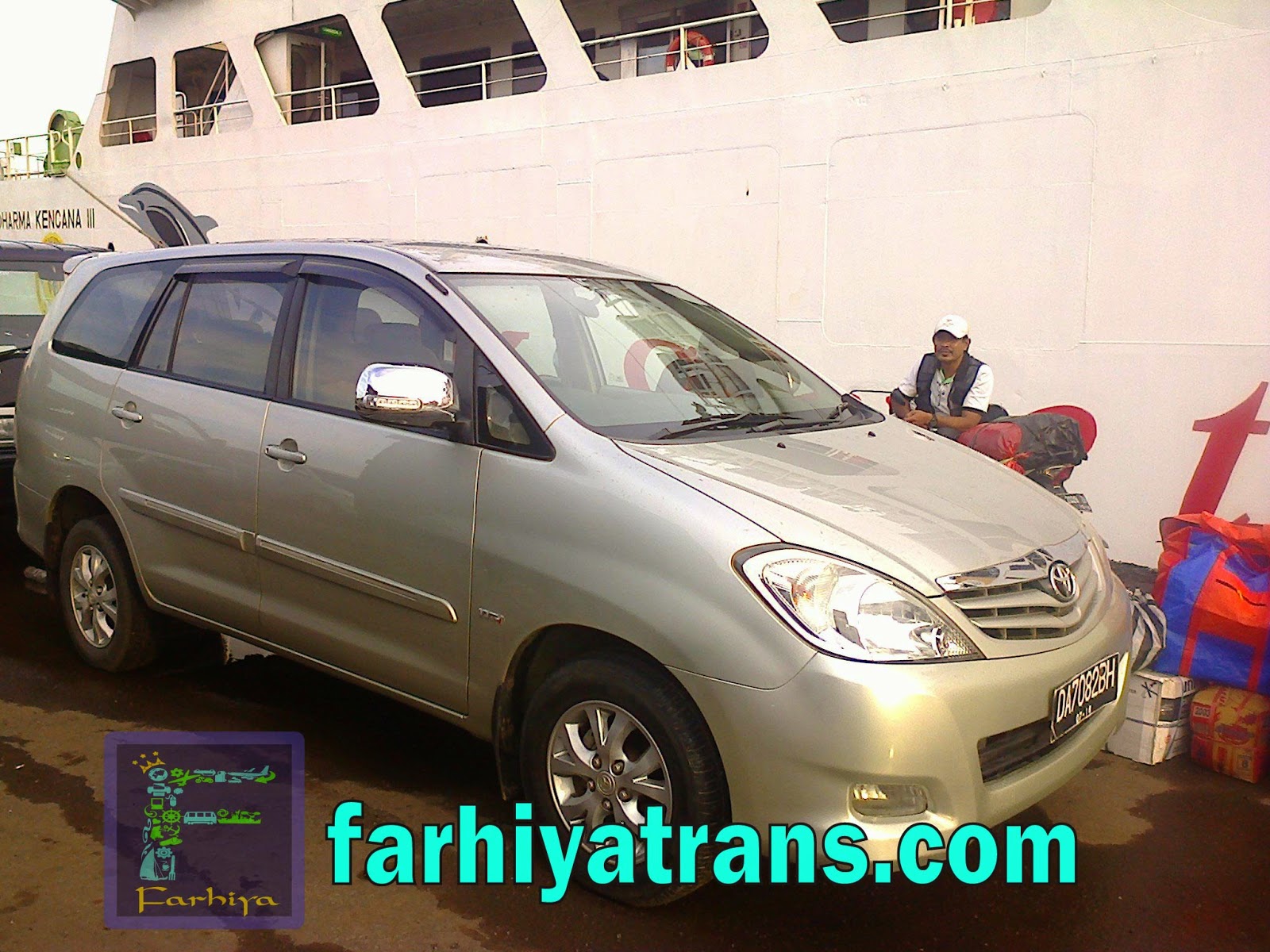 Pengiriman Mobil Toyota Kijang Innova Silver 9 Maret 2015 WA