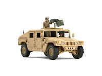 Tamiya 1/48 US MODERN 4X4 UTILITY VEHICLE W/Grenade Launcher (32567) Color Guide & Paint Conversion Chart　