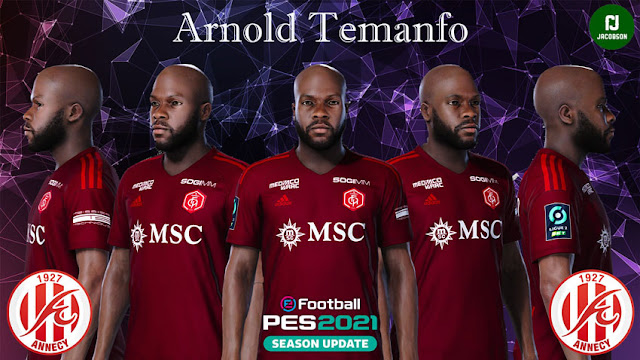 Arnold Temanfo Face For eFootball PES 2021