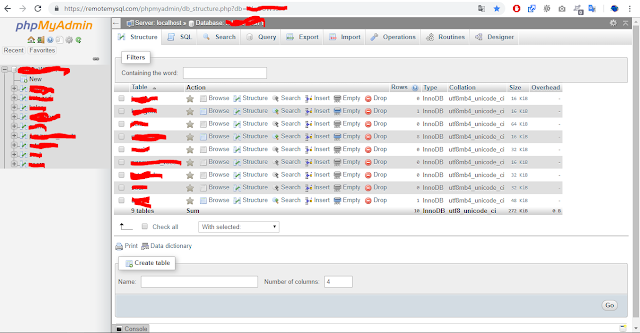 cara menciptakan projek di localhost dan menghubungkan koneksi ke database yang ada di server Mengkoneksikan Localhost Ke Database Server/Hosting Online