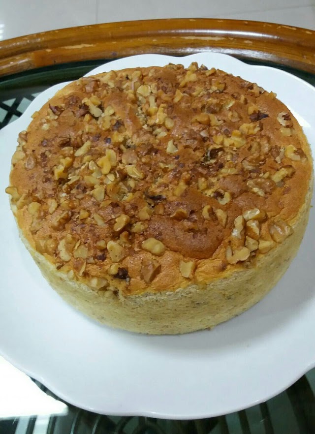 Resep Cake Pisang Walnut