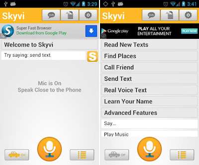 Skyvi (Siri for Android)-Siri Alternatives
