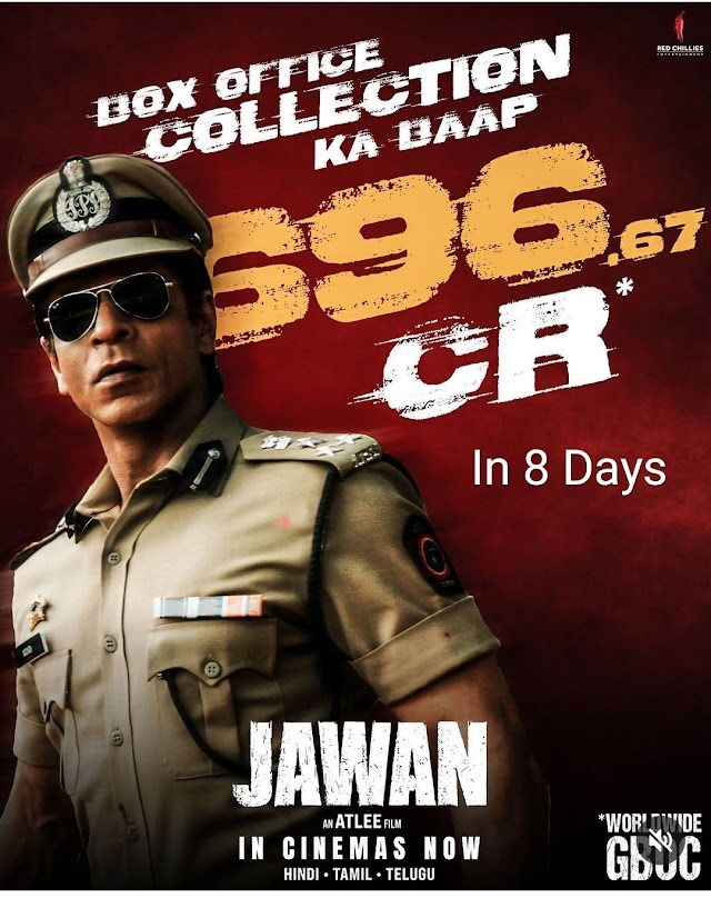 Jawan 9 Days box office collection and occupancy Report 