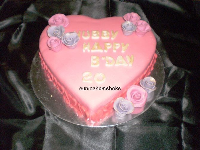 Birthday Cake Heart Shape. Birthday Cake - Heart Shape