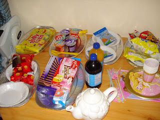 PArty Food from Top Enders 5th Birthday