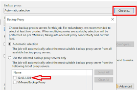 Veeam Backup: Linux backup proxy