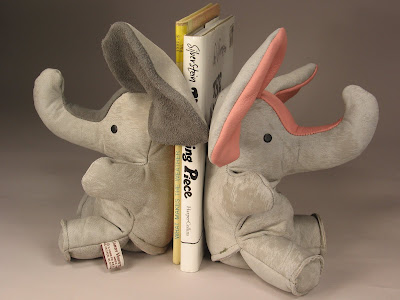 elephant bookends