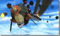 Fractale 10 The Danan vs Temple Airship