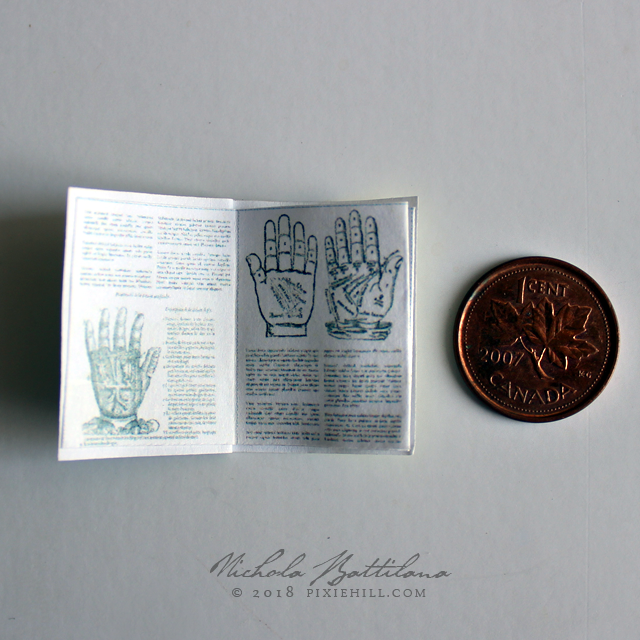 Fortune Telling Miniatures - Collage sheet by Nichola Battilana pixiehill.com