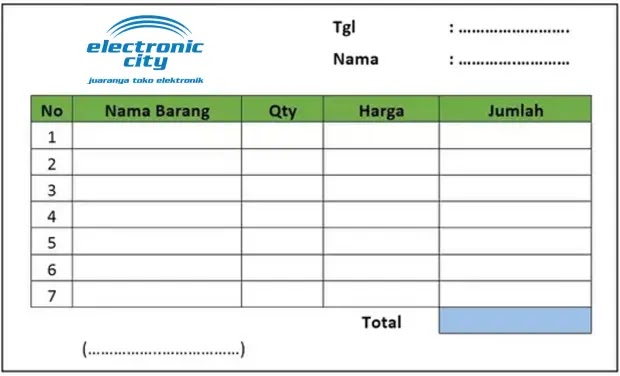 Nota Barang