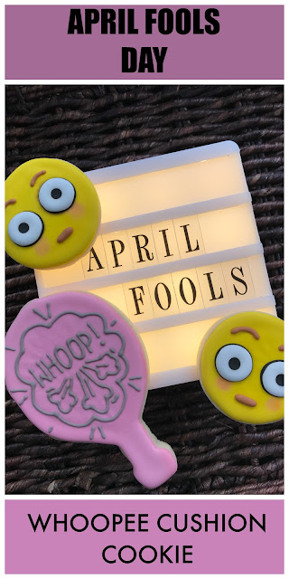 april fools day whoopee cushion cookie