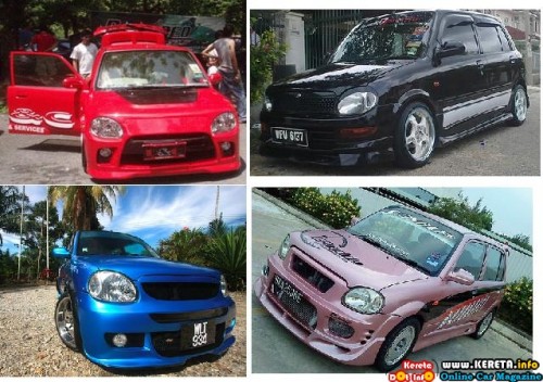 Perodua Viva Body Kit. Perodua