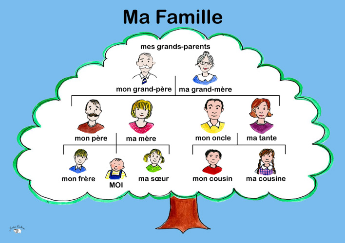 Bonjour 7Palmas: GRAMMAIRE UNITÉ 4. MA FAMILLE.