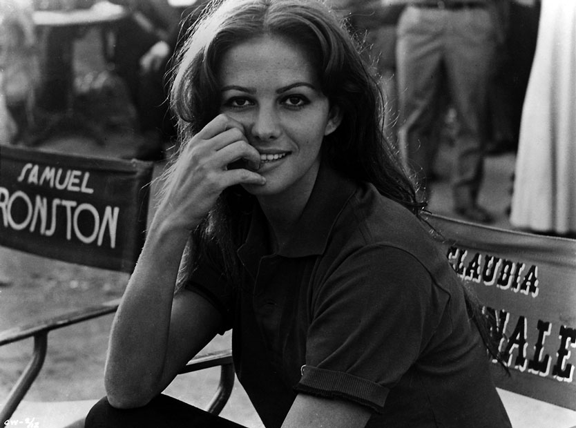 On the set with Claudia Cardinale Happy Birthday to one of the most