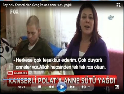 Kemoterapi görebilsin kan değerleri yükselsin tedavi olabilsin diye Anne sütü veriyor oğluna ama o sütü bulabilmek hiç kolay değil 