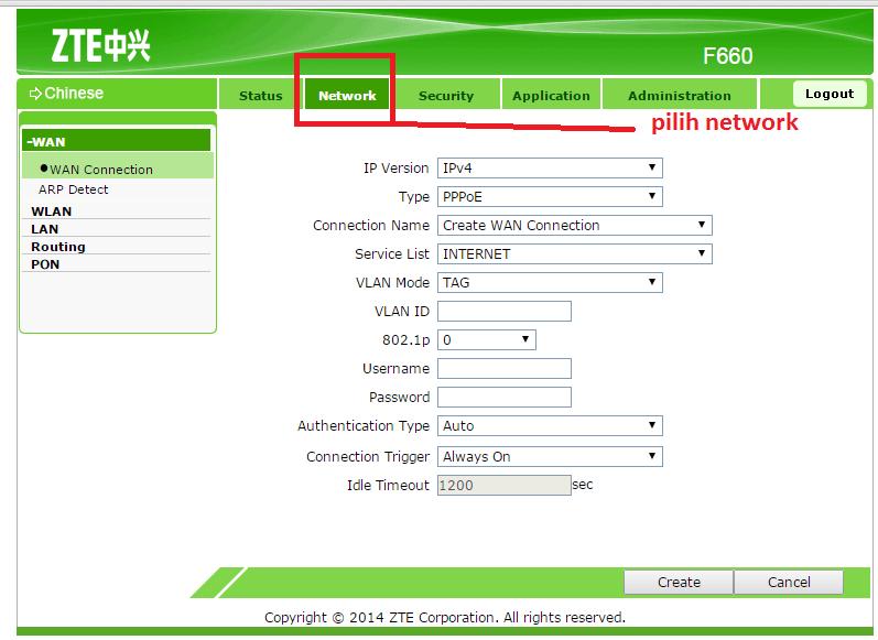 Tips Cara Setting Password WiFi Pada Modem ZTE ...